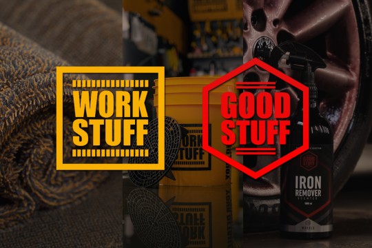 Detailingové příslušenství Work Stuff a autokosmetika Good Stuff nově na Ahifi