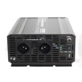 Měnič napětí sinusový z 12V na 230V, USB, 2000W - CAR2000-S