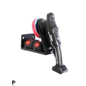 Držák na malou leštičku Poka Premium Hanger for one polishing machine with a shelf for batteries