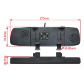 Monitor v zrcátku BK-043LU