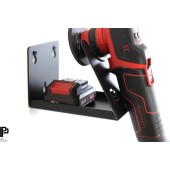 Držák na malou leštičku Poka Premium Hanger for a small polishing machine with a convenient shelf for batteries