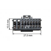 Pioneer 18 pin - ISO konektor