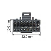 Clarion / VDO 16 pin - ISO konektor