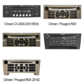 AUX vstup pro autorádia Citroën / Peugeot