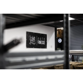 Plakát na zeď Auto Finesse Garage Banner