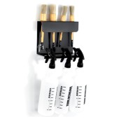 Držák štětců Poka Premium Hanger For 4 Brushes and 3 Bottles