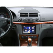 Redukční rámeček autorádia pro Mercedes E-Class, CLS
