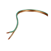 Reproduktorový kabel ACV RCA 25 transparent/mint yard goods