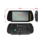 Monitor v zrcátku BK-073 AHD