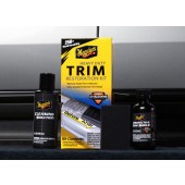 Sada na oživení a ochranu nelakovaných plastů v exteriéru Meguiar's Heavy Duty Trim Restoration Kit