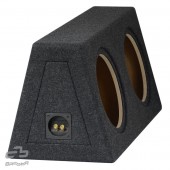 Uzavřená dvojitá ozvučnice Basser C1020X2 Black