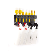 Držák štětců a mixovacích lahví pro čištění interiéru Poka Premium Holder for Brush and Bottles 40 cm - Interior
