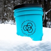 Kbelík Carbon Collective Signature Teal Detailing Bucket (20 l)