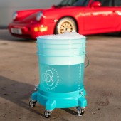 Kbelík Carbon Collective Clear Teal Detailing Bucket (20 l)