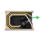 Subwoofer v boxu JL Audio HO112-W6v3