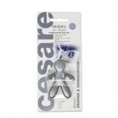 Stříbrná vůně do auta Mr&Mrs Fragrance Cesare Orange & Sandal Wood