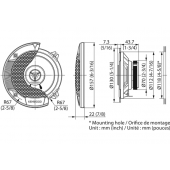 Reproduktory Kenwood KFC-S1366