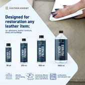 Odstraňovač povrchových úprav na kůži Leather Expert - Leather Preparer (250 ml)