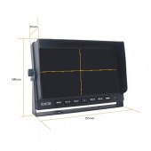 Monitor do automobilu TFT10HD4