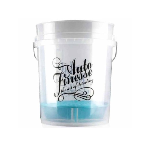 Detailingový kbelík s ochrannou mřížkou Auto Finesse Clear Detailing Bucket