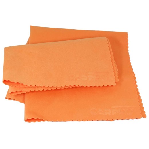 Mikrovláknová utěrka CarPro Suede (16 x 16 cm)