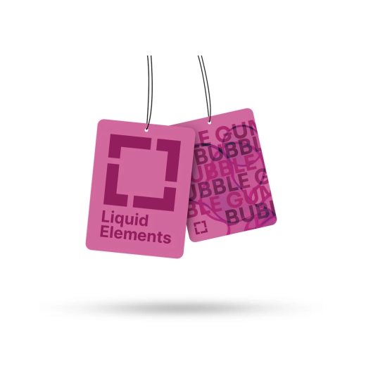 Závěsný osvěžovač vzduchu do auta Liquid Elements Air Freshener Bubblegum