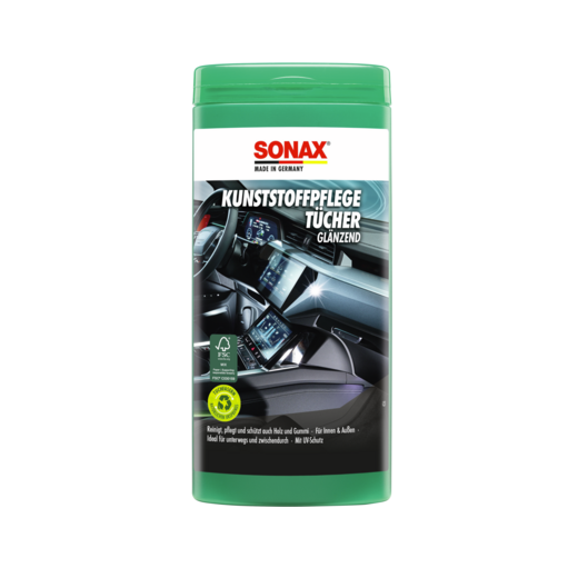 Čisticí ubrousky na plasty Sonax Kunststoff Pflege Tücher (25 Pack)