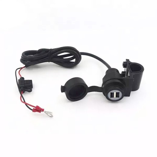 Nabíječka USB-A 2x s krytkou pro motocykly MY1118