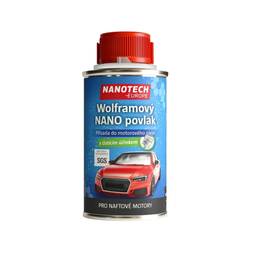 Nanotech-Europe Wolframový NANO povlak - přísada do motorového oleje s čistícím účinkem pro naftové motory (500 ml)
