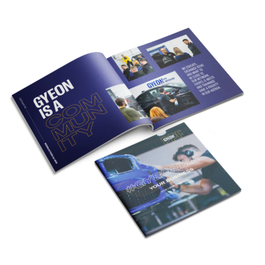 Brožura Gyeon #gyeonize your business PPF booklet