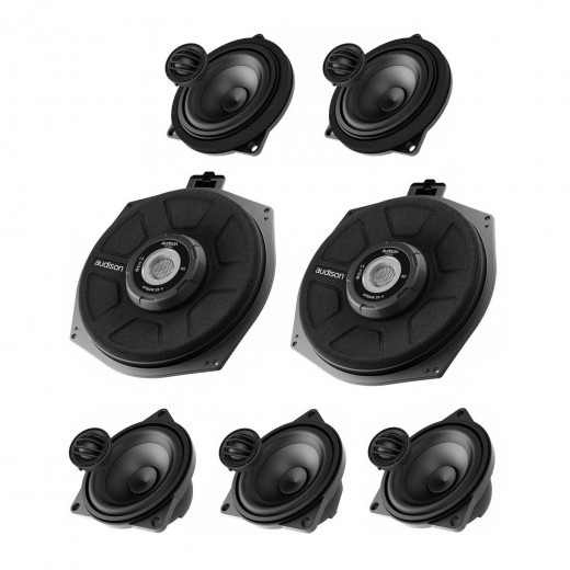 Kompletní ozvučení Audison do BMW 5 (G30, G31) s Hi-Fi Sound System