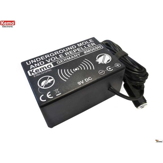 Ultrazvukový odpuzovač krtků a hrabošů Kemo M069N
