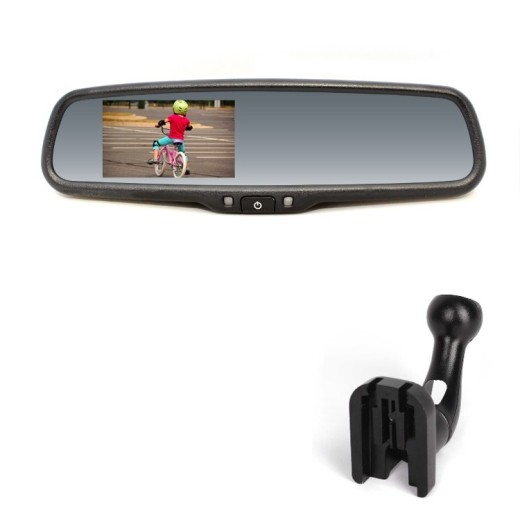 Zpětné zrcátko s LCD displejem RM LCD REN2