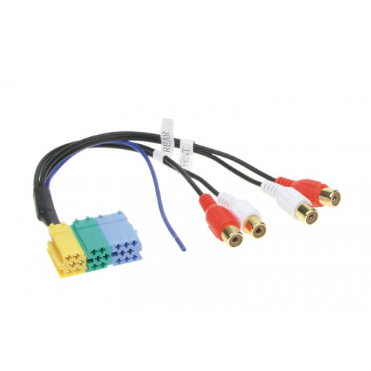 AUX výstup adaptér MINI ISO - CINCH