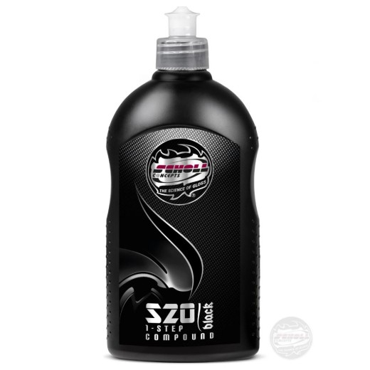 Lešticí pasta Scholl Concepts S20 BLACK Real 1-Step Compound (500 ml)