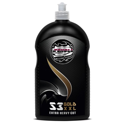 Lešticí pasta Scholl Concepts S3 Gold XXL Rubbing Compound (1 l)