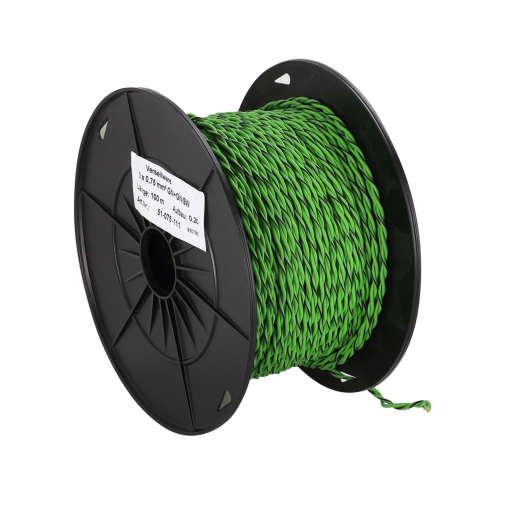 Reproduktorový kabel ACV FLRY Twisted green/green-black 075