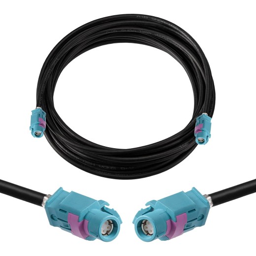 Prodlužovací kabel 4carmedia FAKRA-HSD-M/M