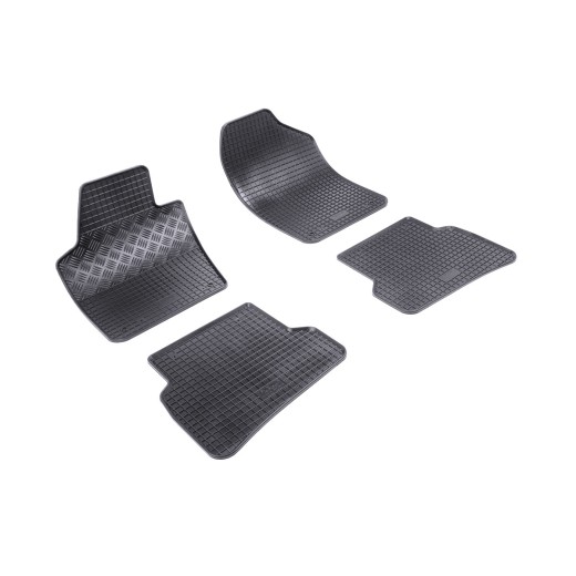 Gumové autokoberce Rigum pro Volkswagen Polo (2009 -) / Seat Ibiza (2008 -) / Škoda Fabia 3 (2014 -)