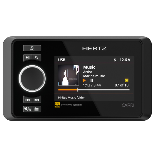 Ovládací panel Hertz Capri HD1