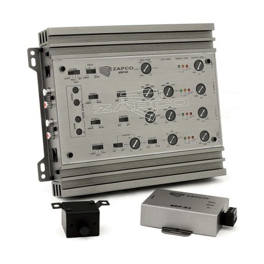 Čtyřpásmová elektronická výhybka Zapco ASP-X4
