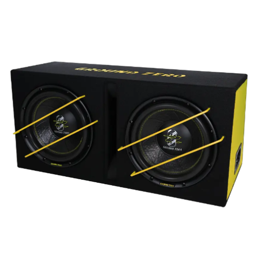 Subwoofer v boxu Ground Zero GZIB 2.12SPL
