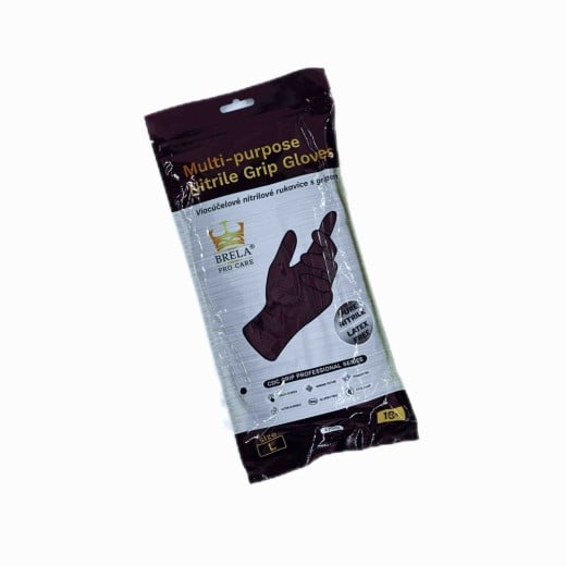 Chemicky odolné nitrilové rukavice Brela Pro Care CDC Grip Nitril - L (balení 10 ks)