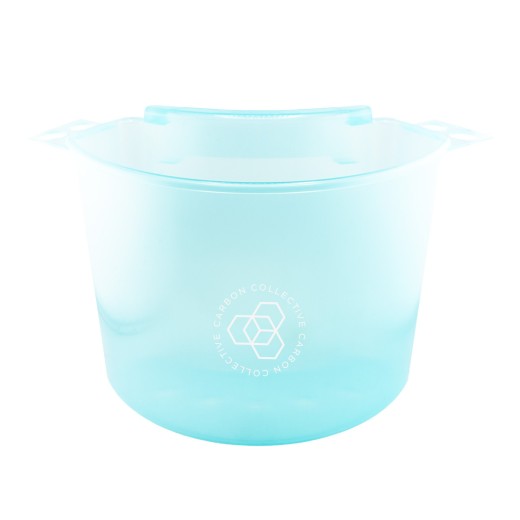 Organizér Carbon Collective Detailing Bucket Organizer (Clear Teal)