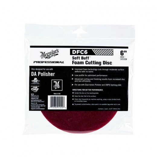 Korekční kotouč Meguiar's Soft Buff Foam Cutting Disc 6