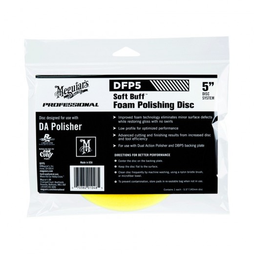 Lešticí kotouč Meguiar's Soft Buff Foam Polishing Disc 5