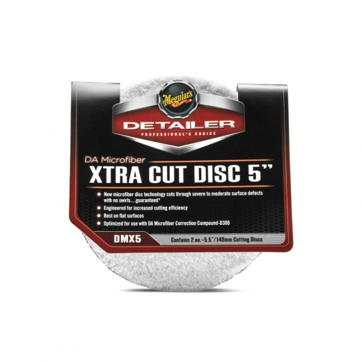 Extra abrazivní lešticí kotouč Meguiar's DA Microfiber Xtra Cut Disc 5