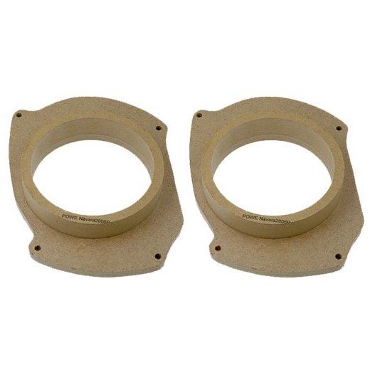 MDF redukce pod reproduktory pro Nissan Navara
