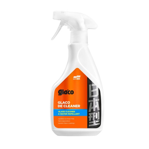 Čistič na skla s tekutými stěrači Soft99 Glaco De Cleaner (500 ml)