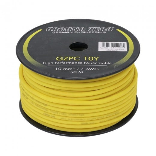 Napájecí kabel Ground Zero GZPC 10Y (cena za 1 metr)